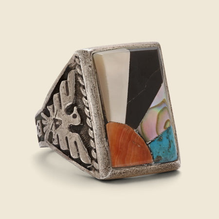 Multi-Stone Sunrise Ring