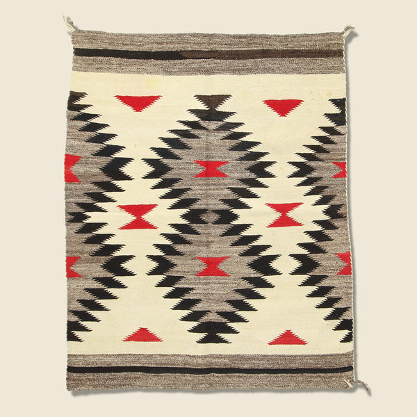 ‘30s〜’40s Vintage Navajo Rug 172cm×106cm VINTAGE ANTIQUE NAVAJO RUG FROM THE 1940'S SIZE 54