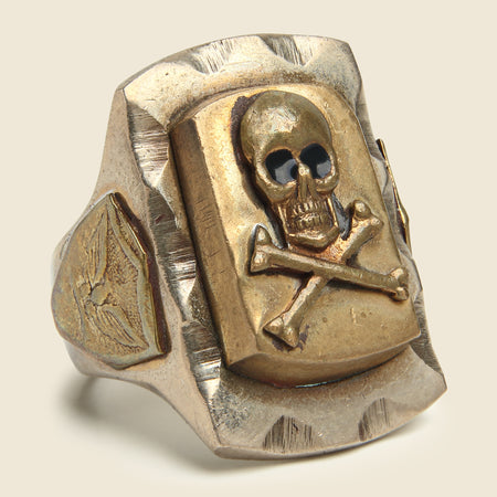 1950s Mexican Souvenir Skull Ring