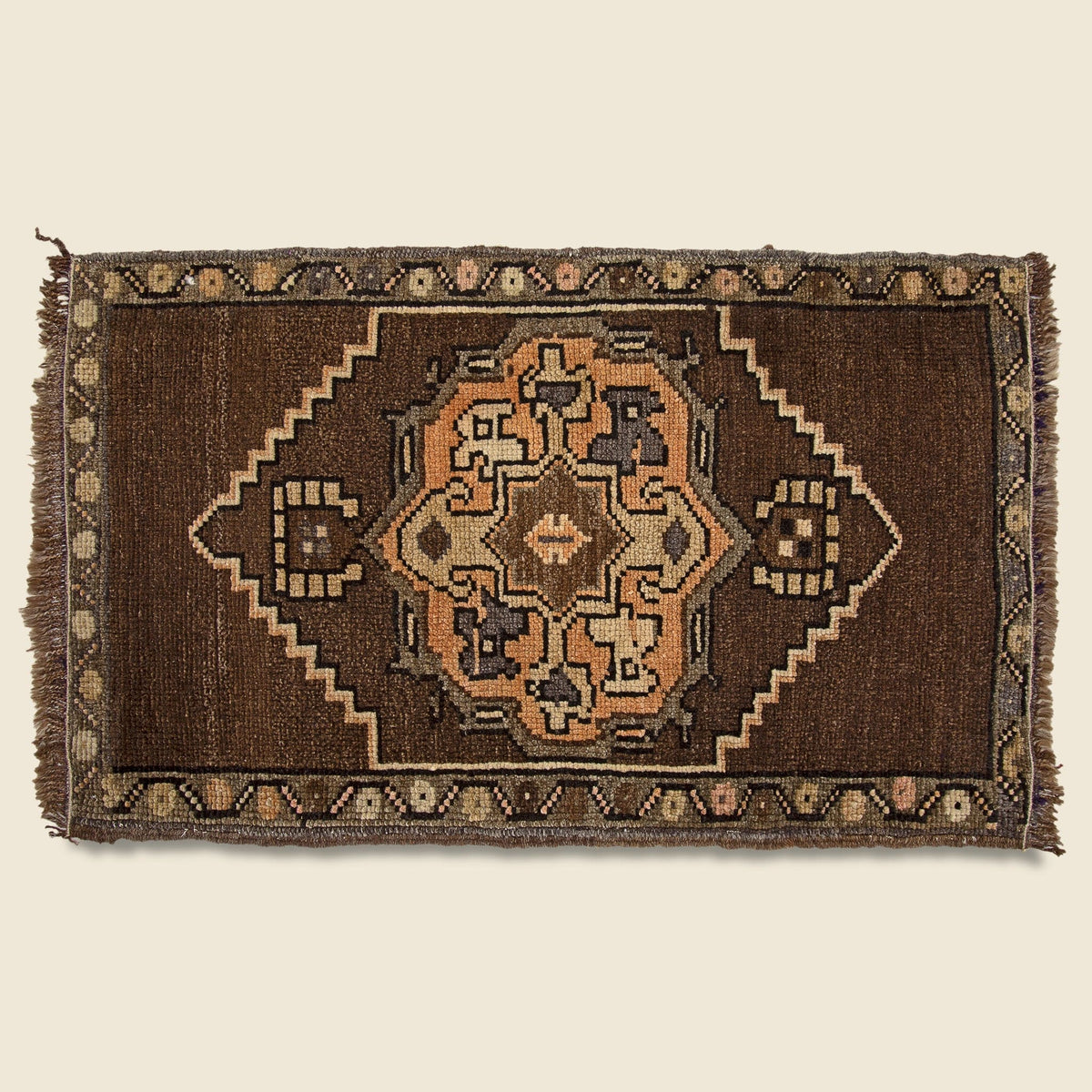 Small Hand Woven Turkish Rug 7