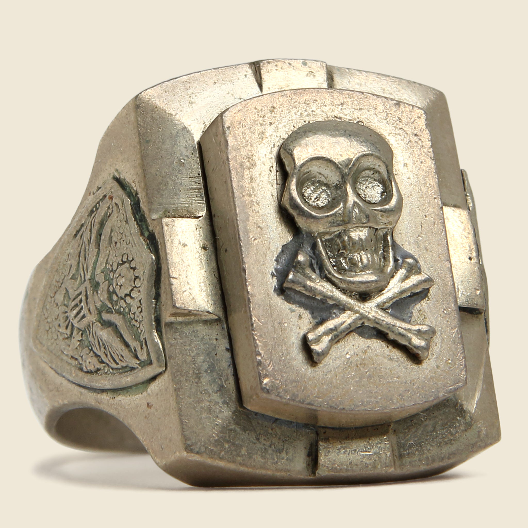 コレクション #34 vintage 40s' skull Mexican ring コレクション #34 vintage 40s' skull Mexican ring VINTAGE
