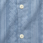 Ancora Terry Shirt - Blue - OAS - STAG Provisions - Tops - S/S Knit