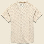 Atlas Crochet Terry Shirt - Cream - OAS - STAG Provisions - Tops - S/S Knit