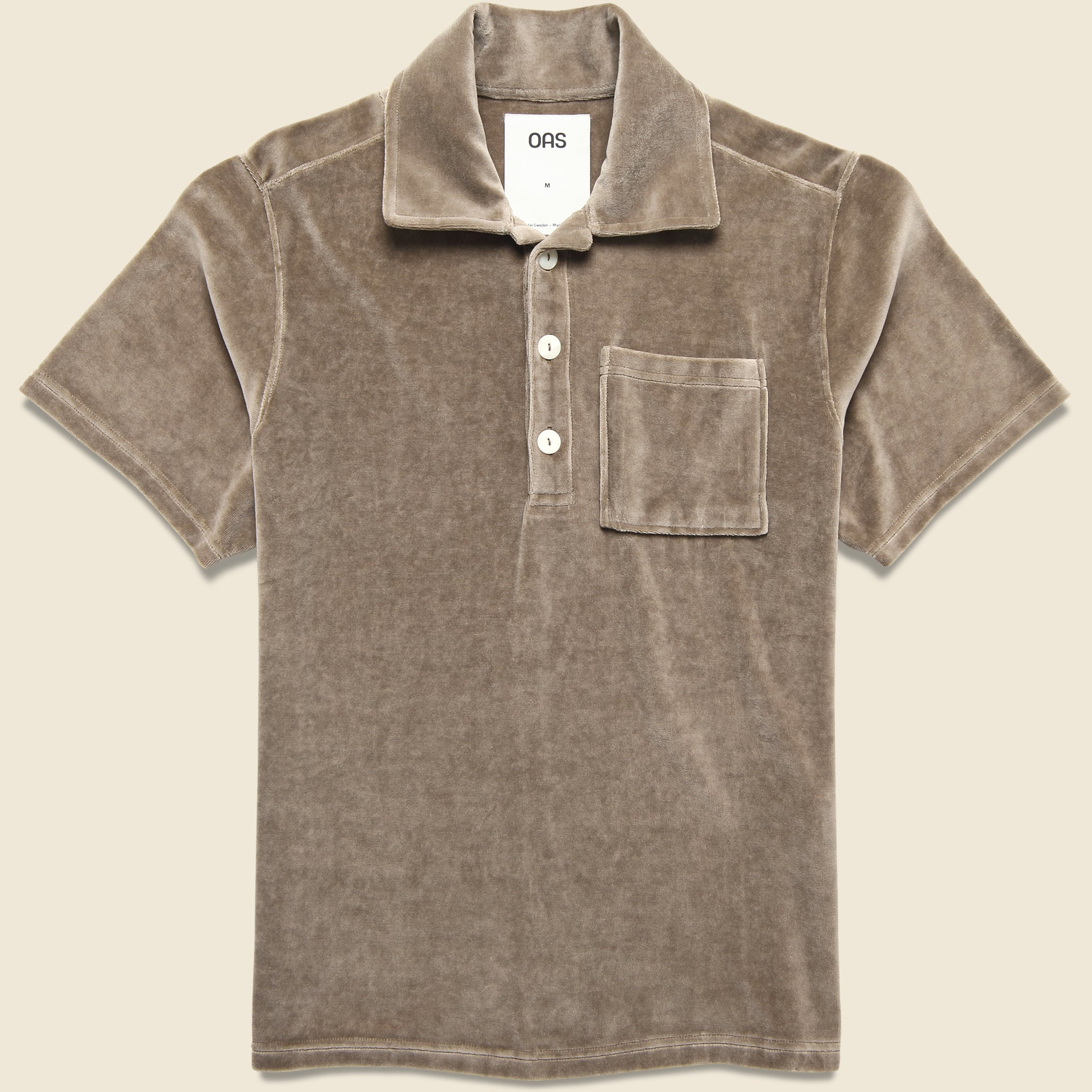 Morel Girona Velour Shirt - Brown