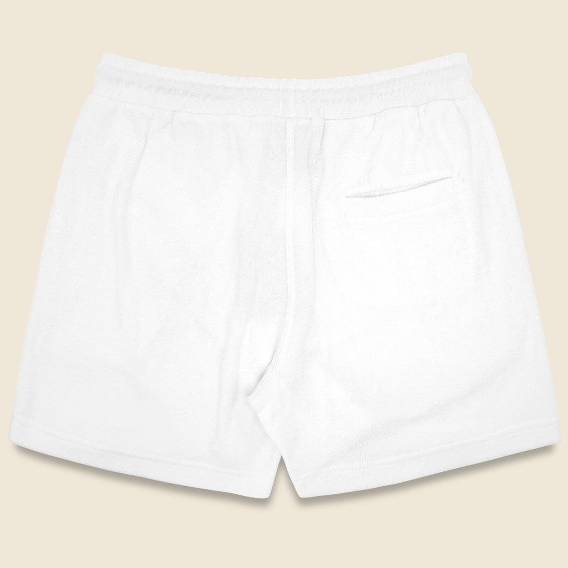 Solid Terry Shorts - White - OAS - STAG Provisions - Shorts - Lounge