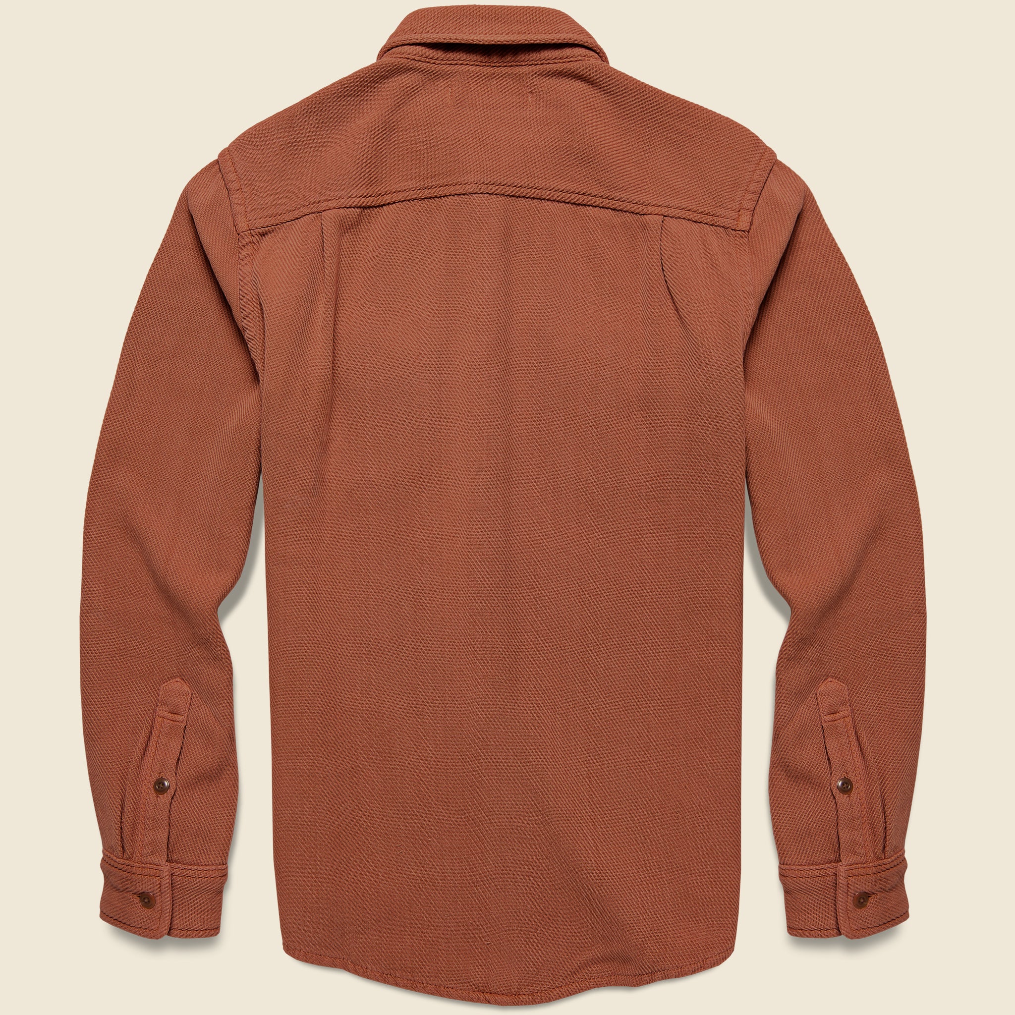 Chroma Blanket Shirt - Copper - Outerknown - STAG Provisions - Tops - L/S Woven - Solid