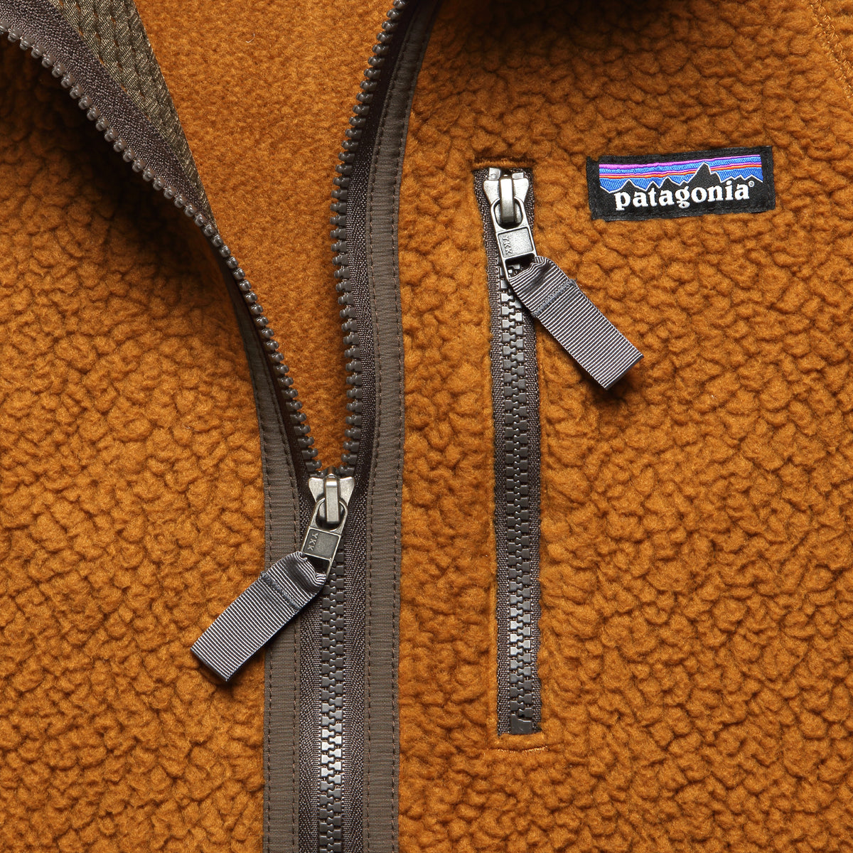 Retro Pile Jacket - Shelter Brown