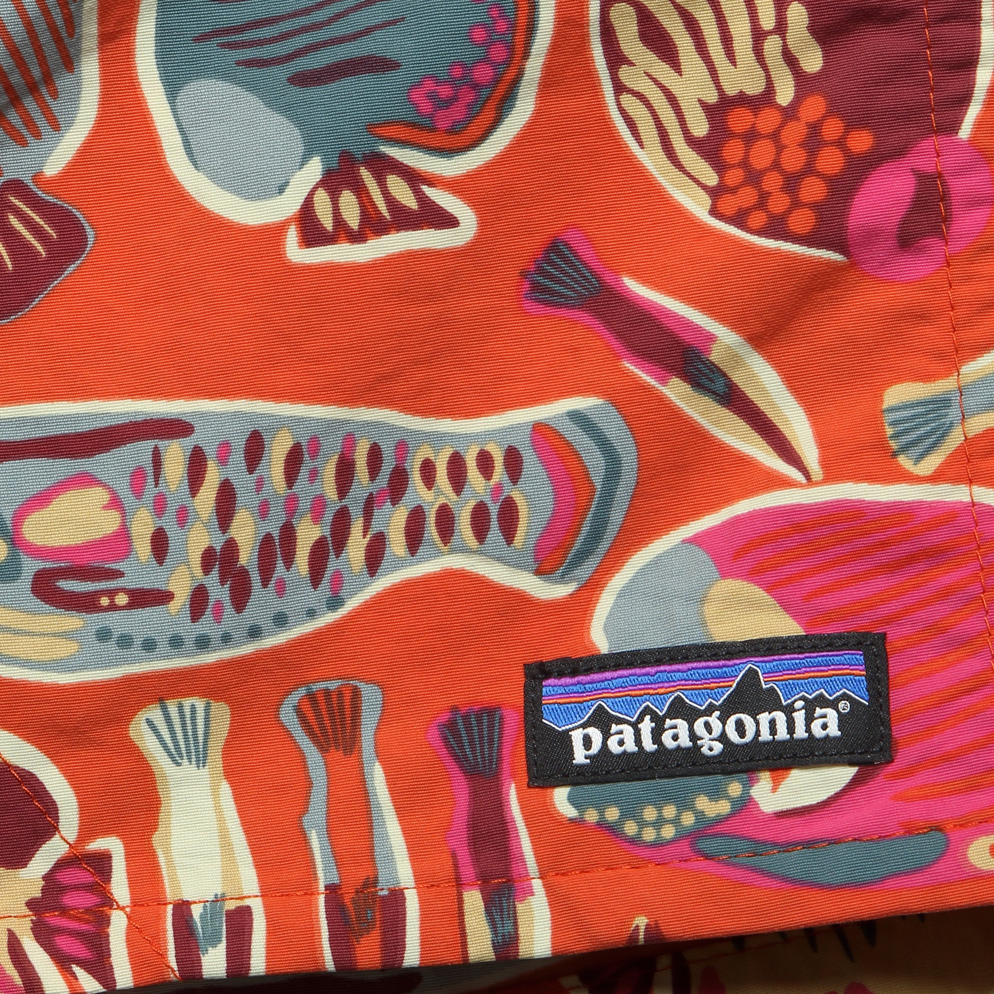 5" Baggies Shorts - Wrasse Pollinator Orange - Patagonia - STAG Provisions - Shorts - Swim