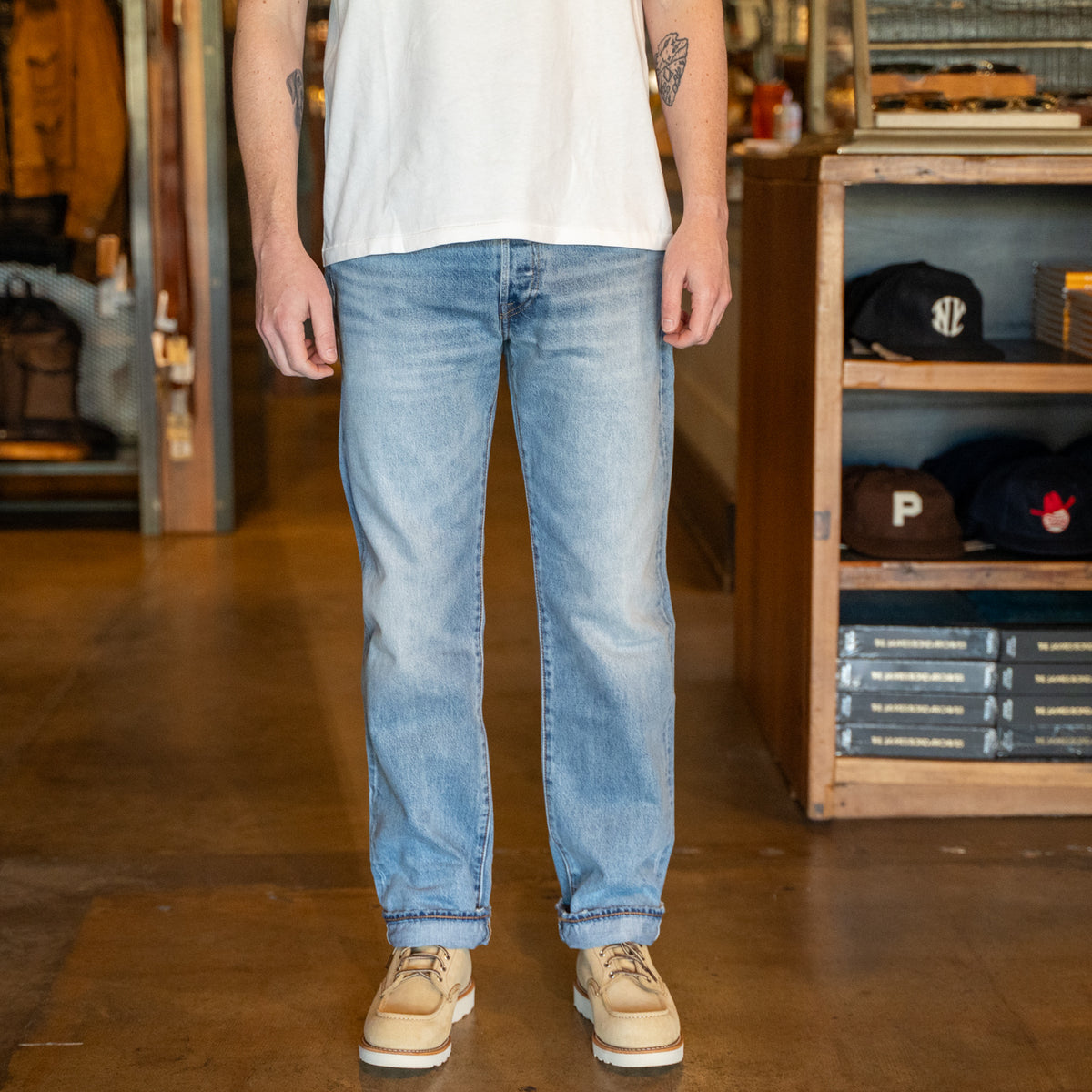 501 Original Straight Jean - Beautiful Disaster Selvedge