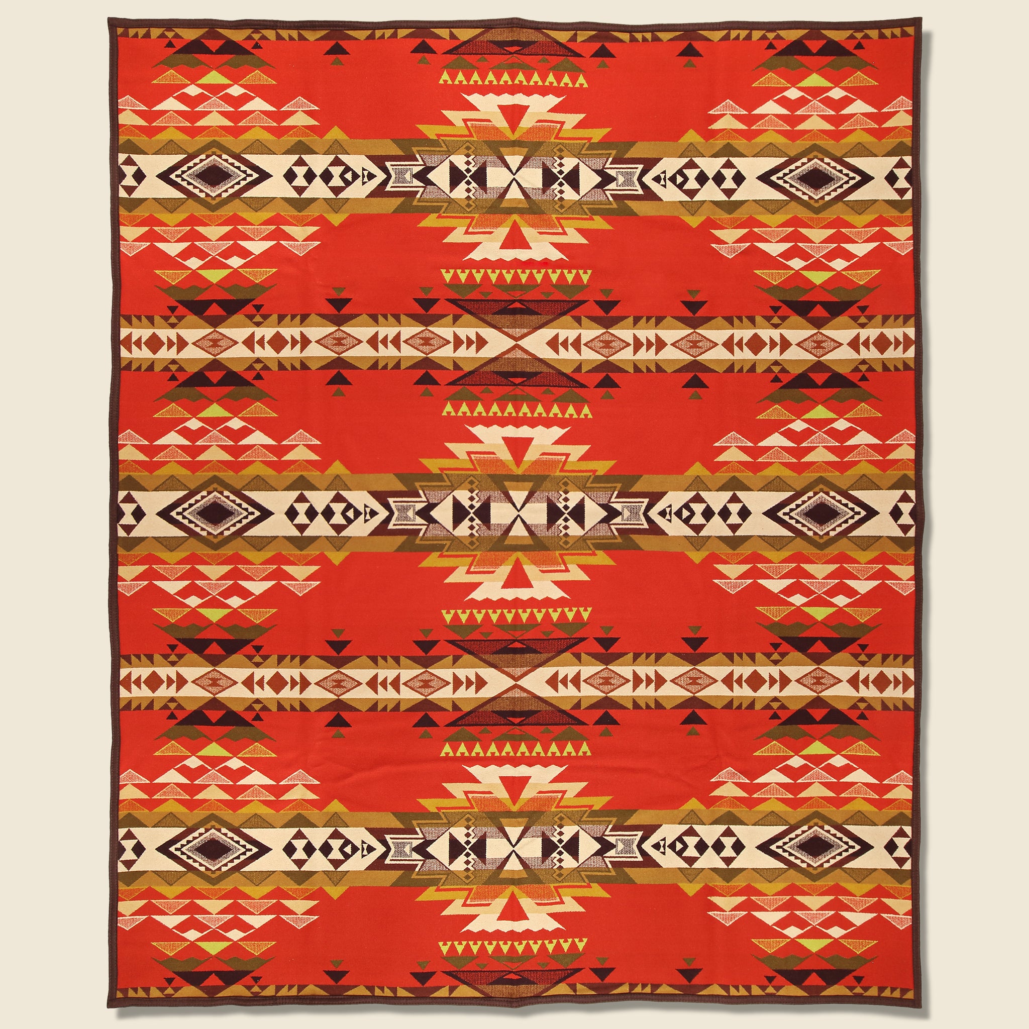 Highland Peak Blanket - Red