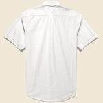 Atlantico Seersucker Shirt - White - Portuguese Flannel - STAG Provisions - Tops - S/S Woven - Seersucker