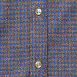 Pied Poule Shirt - Blue - Portuguese Flannel - STAG Provisions - Tops - L/S Woven - Other Pattern