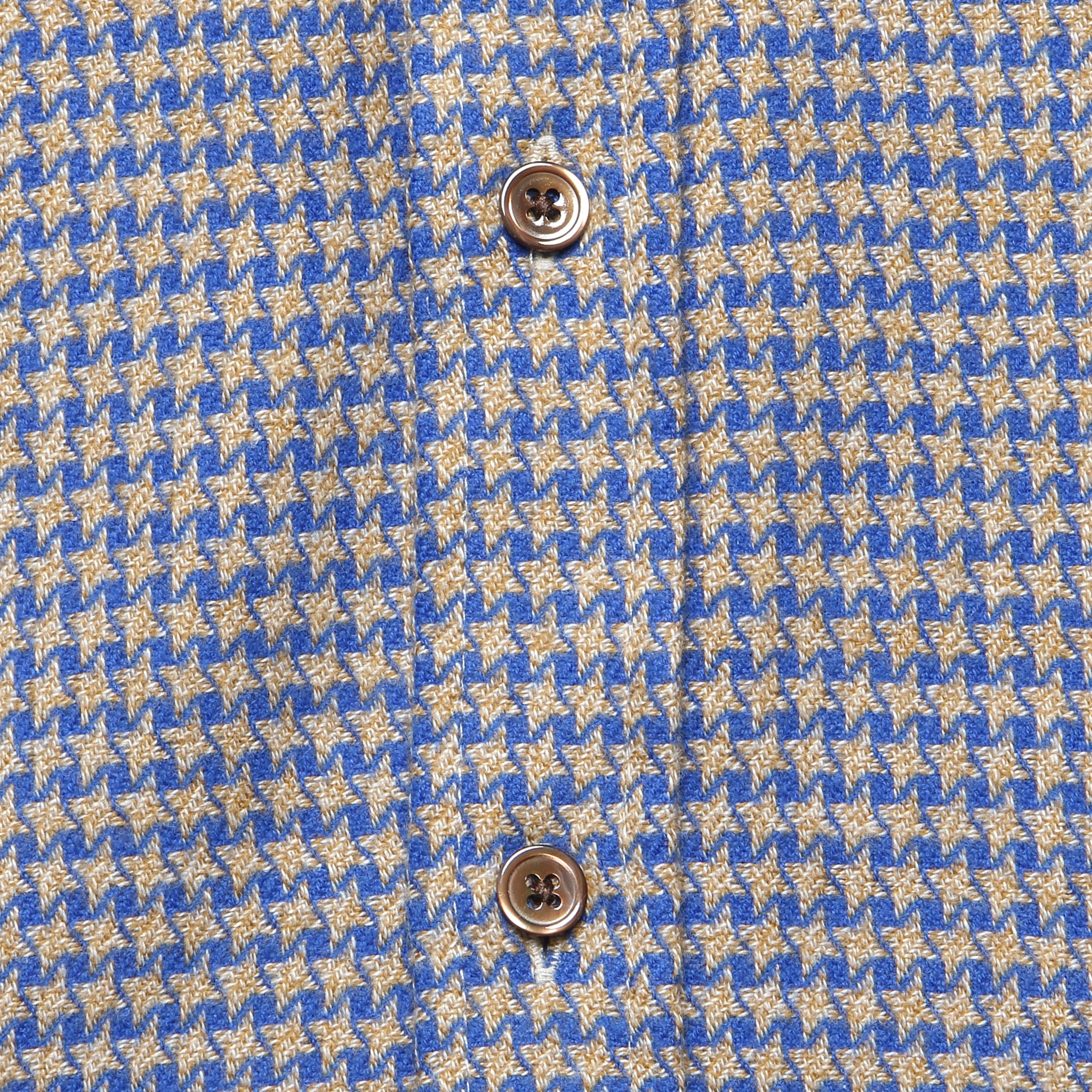 Pied Poule Shirt - Blue