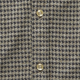 Pied Poule Shirt - Charcoal - Portuguese Flannel - STAG Provisions - Tops - L/S Woven - Other Pattern