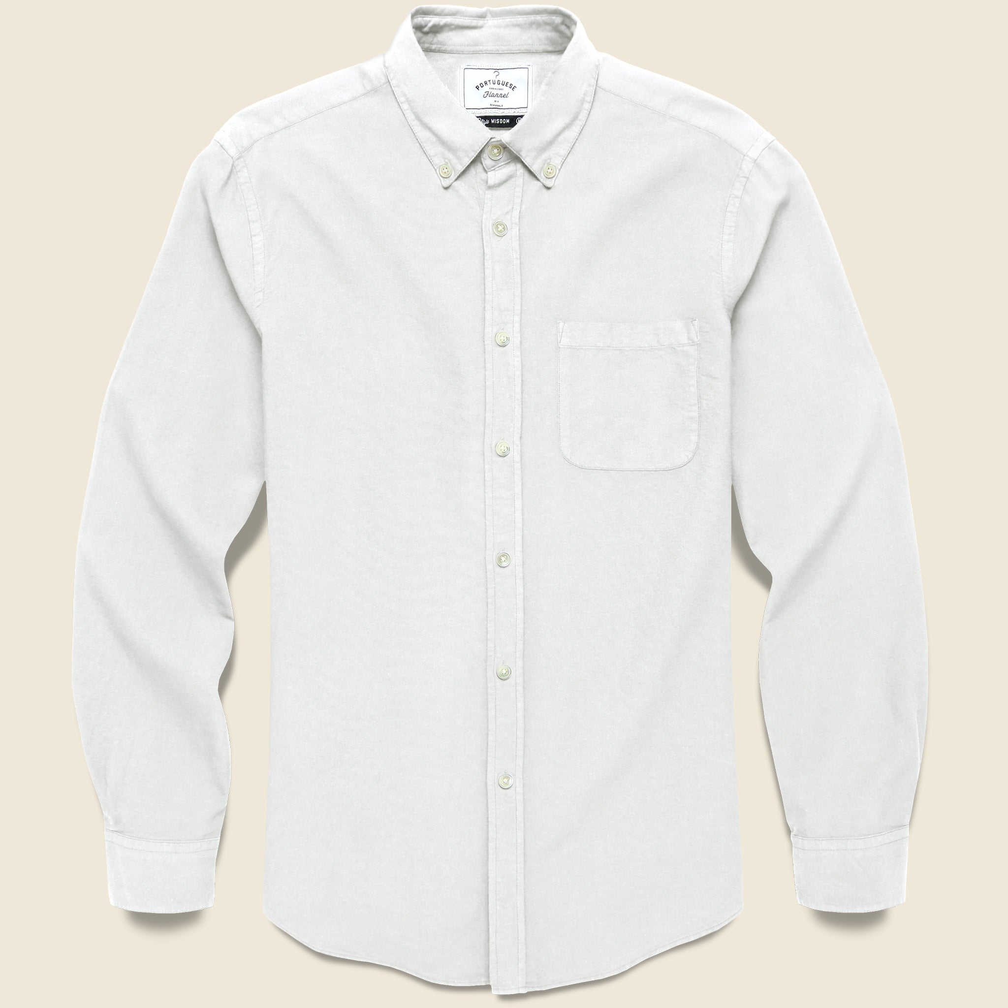 Belavista Oxford Shirt - White - Portuguese Flannel - STAG Provisions - Tops - L/S Woven - Solid