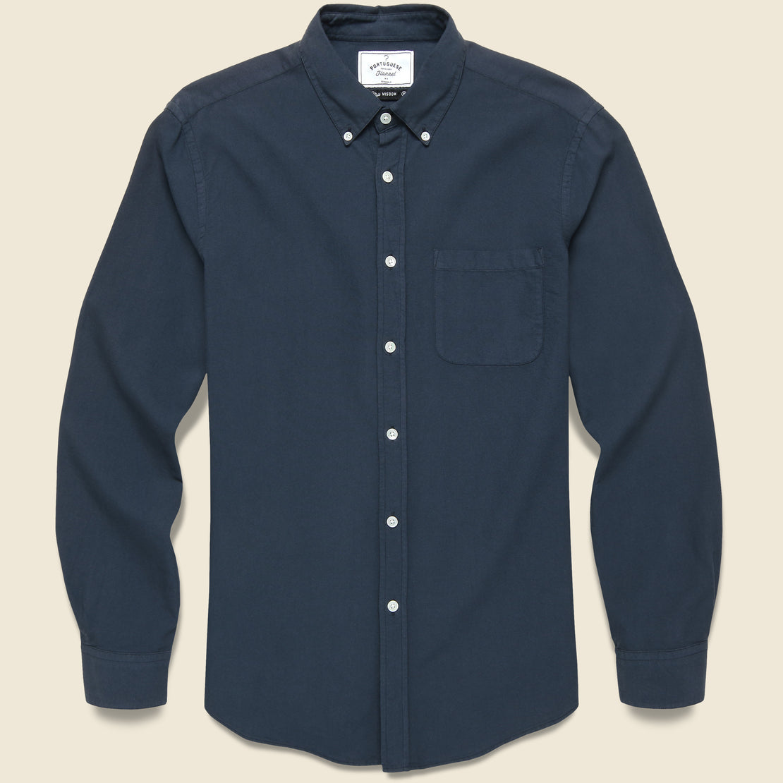 Portuguese Flannel Belavista Oxford Shirt - Blue