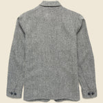 Labura Shirt Jacket - Grey - Portuguese Flannel - STAG Provisions - Outerwear - Shirt Jacket