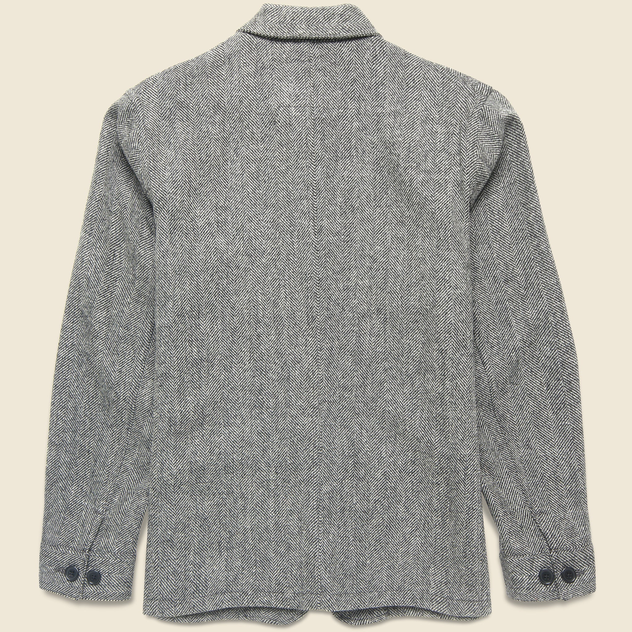 Labura Shirt Jacket - Grey - Portuguese Flannel - STAG Provisions - Outerwear - Shirt Jacket