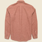 Pied Poule Shirt - Clay - Portuguese Flannel - STAG Provisions - Tops - L/S Woven - Other Pattern