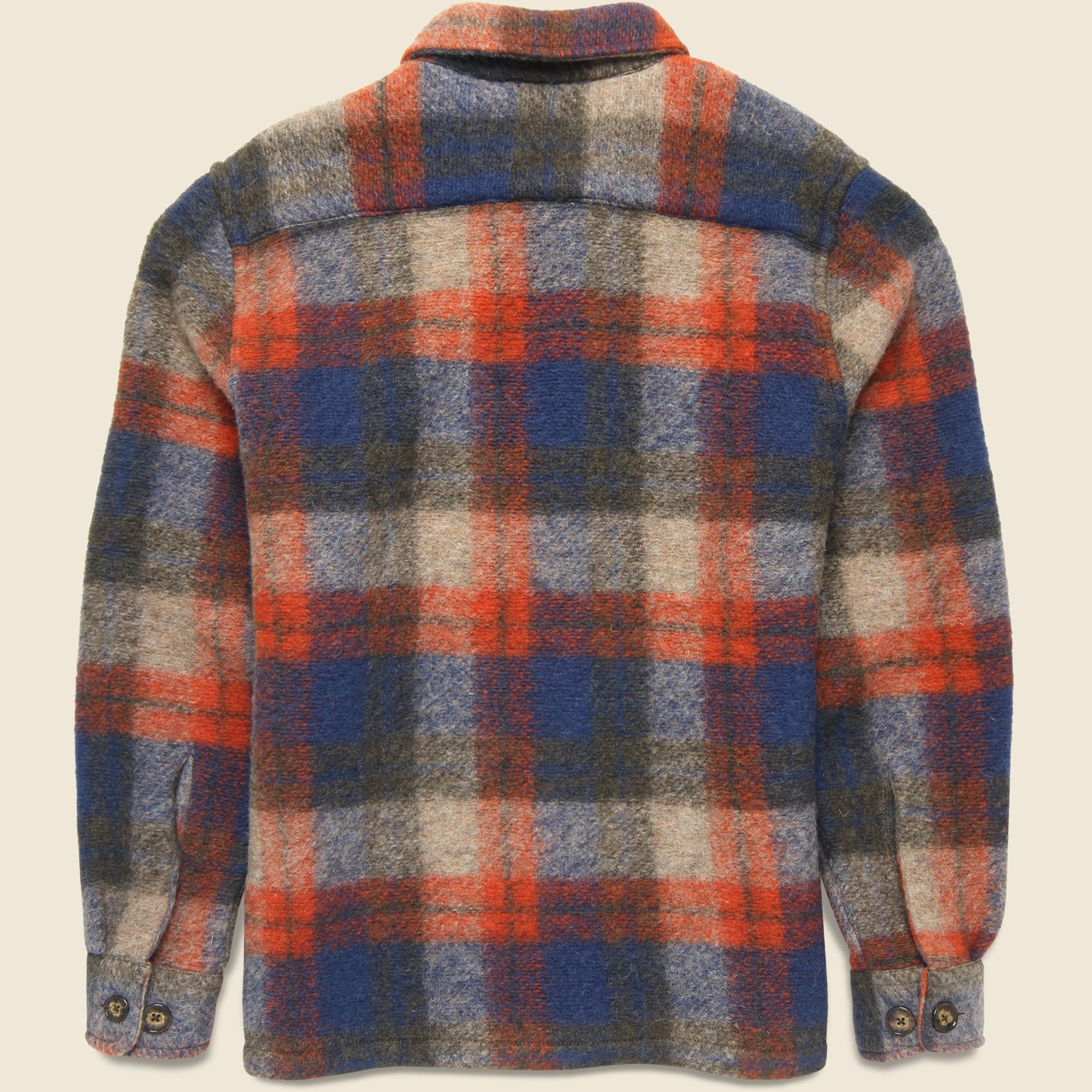 Parker Overshirt - Blue - Portuguese Flannel - STAG Provisions - Tops - L/S Woven - Overshirt