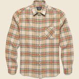 Lars Shirt - Tan - Portuguese Flannel - STAG Provisions - Tops - L/S Woven - Plaid