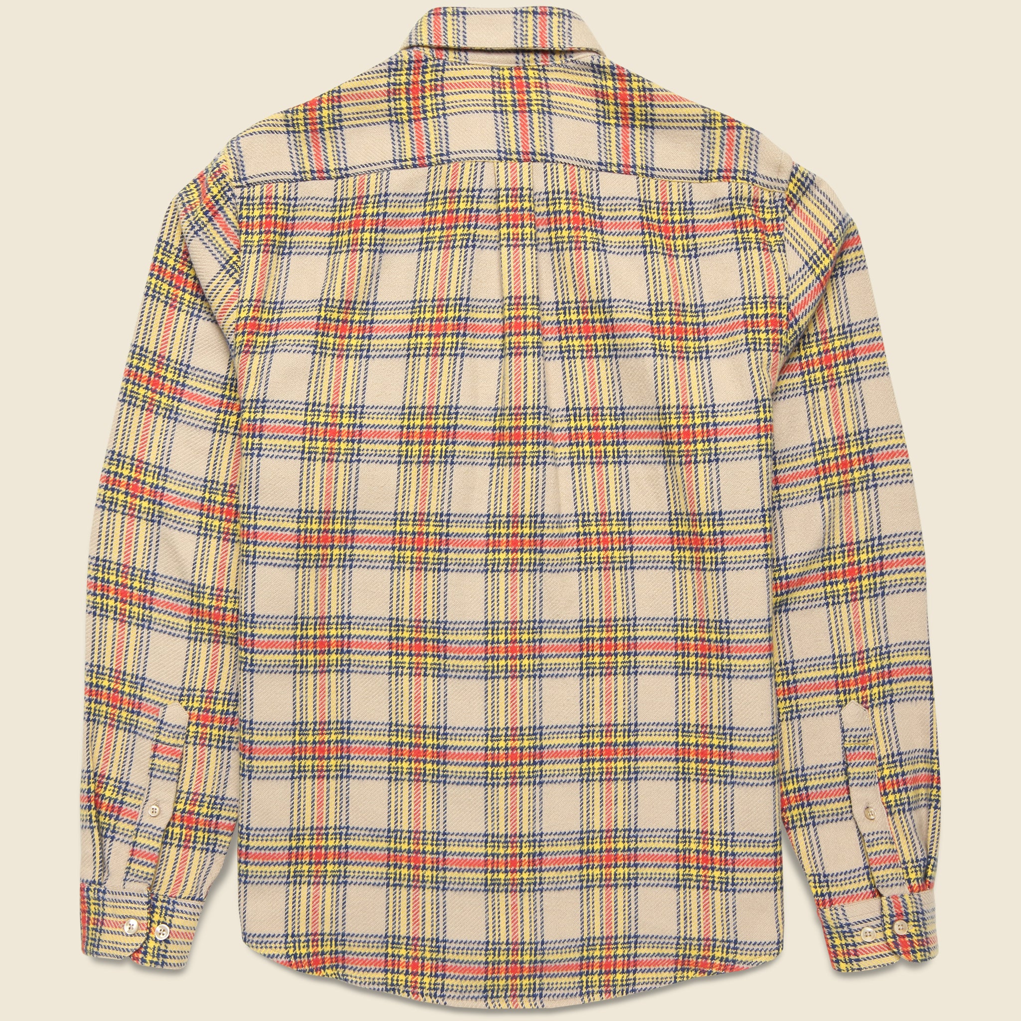 Lars Shirt - Tan - Portuguese Flannel - STAG Provisions - Tops - L/S Woven - Plaid