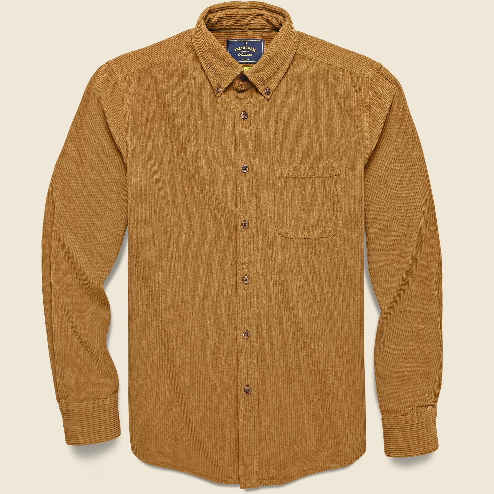 Corduroy Lobo Shirt - Honey - Portuguese Flannel - STAG Provisions - Tops - L/S Woven - Corduroy