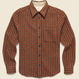 Merino Tweed Overshirt - Brown - Portuguese Flannel - STAG Provisions - Tops - L/S Woven - Overshirt