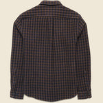 Merino Tweed Overshirt - Navy - Portuguese Flannel - STAG Provisions - Tops - L/S Woven - Overshirt