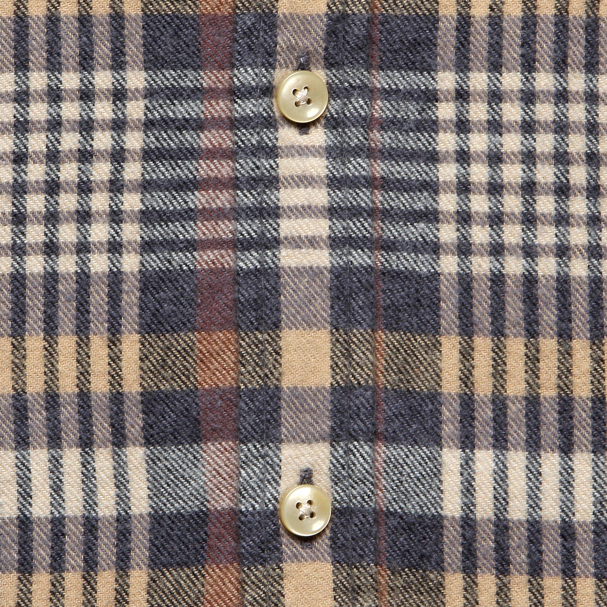 Manta Shirt - Beige - Portuguese Flannel - STAG Provisions - Tops - L/S Woven - Plaid