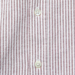 Belavista Oxford Shirt - Bordeaux Stripe - Portuguese Flannel - STAG Provisions - Tops - L/S Woven - Stripe