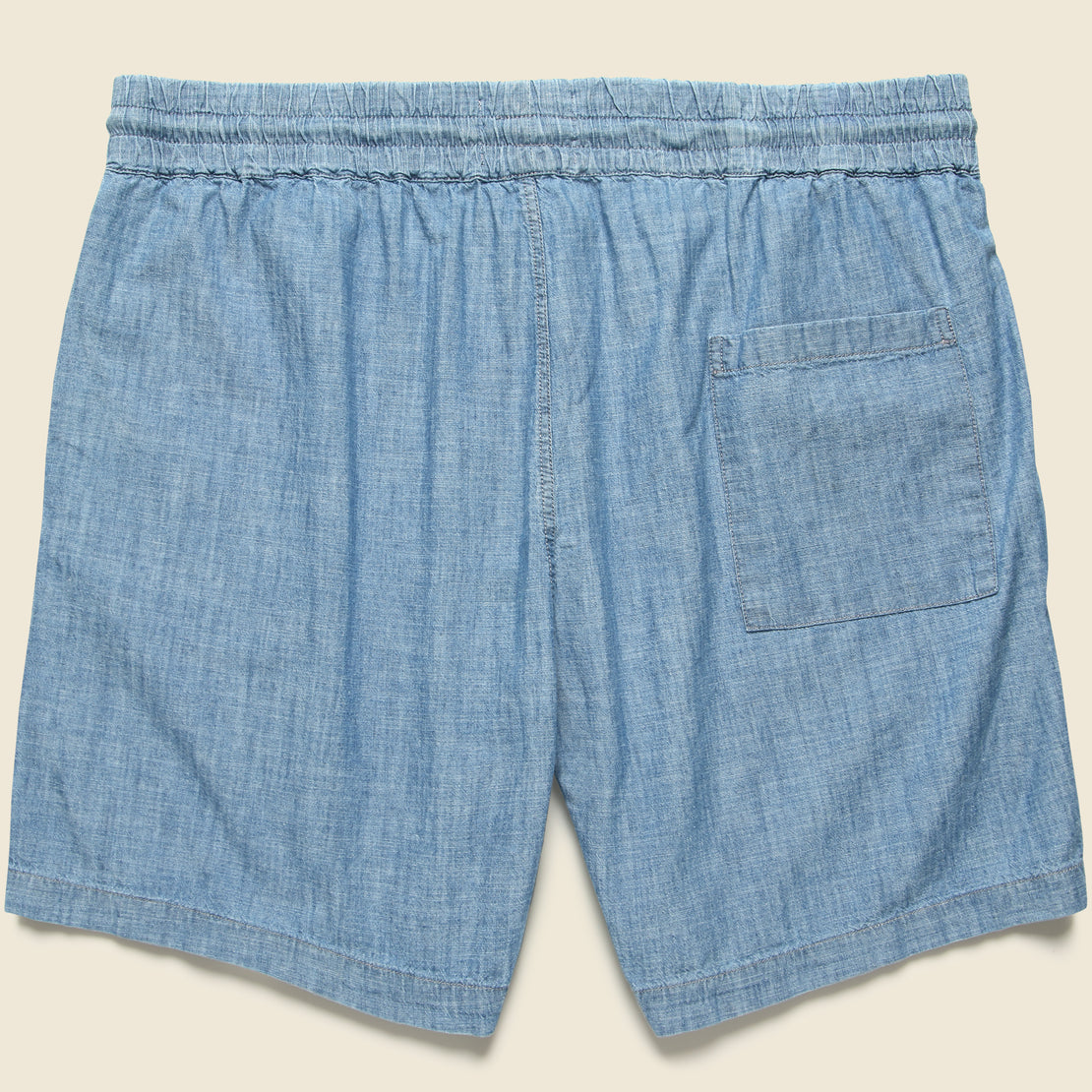 Chambray Shorts - Blue - Portuguese Flannel - STAG Provisions - Shorts - Lounge