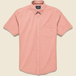 Atlantico Seersucker Shirt - Rose - Portuguese Flannel - STAG Provisions - Tops - S/S Woven - Seersucker