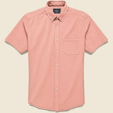 Atlantico Seersucker Shirt - Rose - Portuguese Flannel - STAG Provisions - Tops - S/S Woven - Seersucker