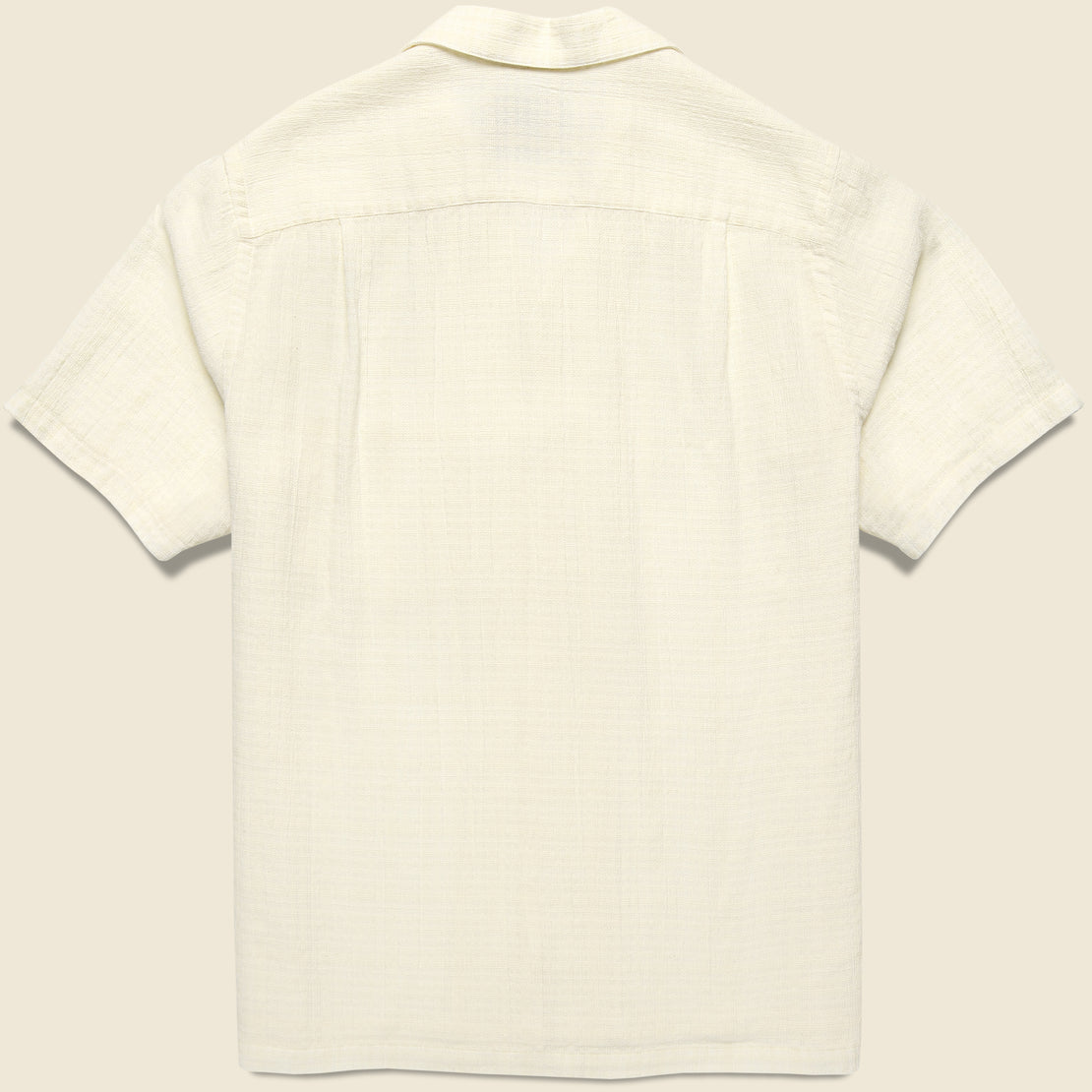 Grain Camp Shirt - White - Portuguese Flannel - STAG Provisions - Tops - S/S Woven - Solid