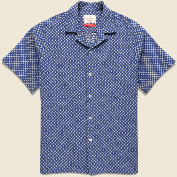 Midnight Sky Camp Shirt - Blue