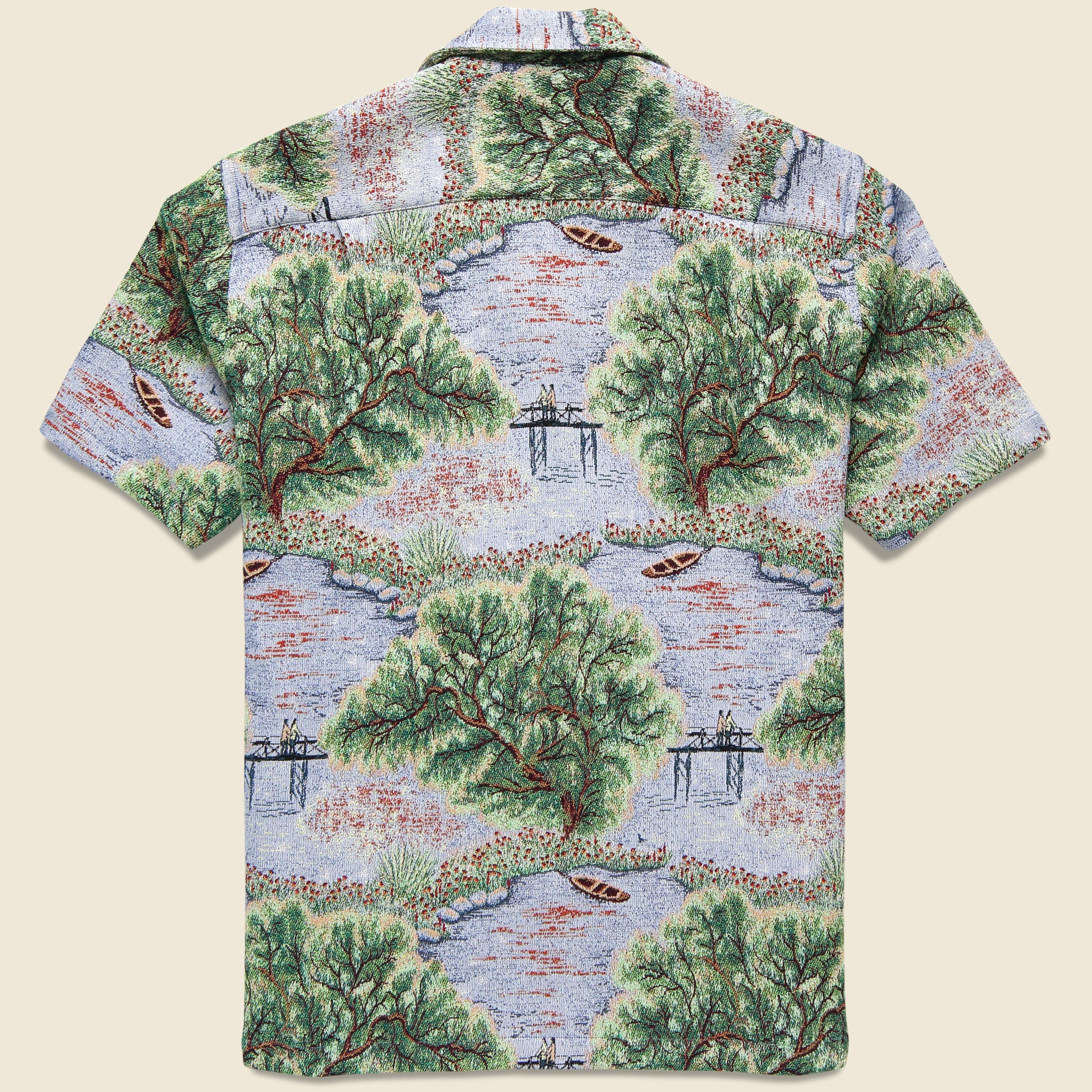 Park Tapestry Camp Shirt - Multi - Portuguese Flannel - STAG Provisions - Tops - S/S Woven - Other Pattern