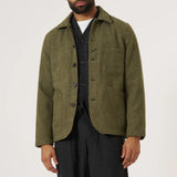 Harris Tweed Bakers Chore Jacket - Green - Universal Works - STAG Provisions - Outerwear - Coat / Jacket