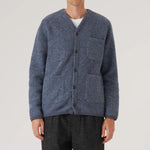 Wool Fleece Cardigan - Slate Blue - Universal Works - STAG Provisions - Tops - Sweater