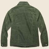 Supply Jacket - Blanket Lined Waxed Olive Ridgeline - Rogue Territory - STAG Provisions - Outerwear - Coat / Jacket