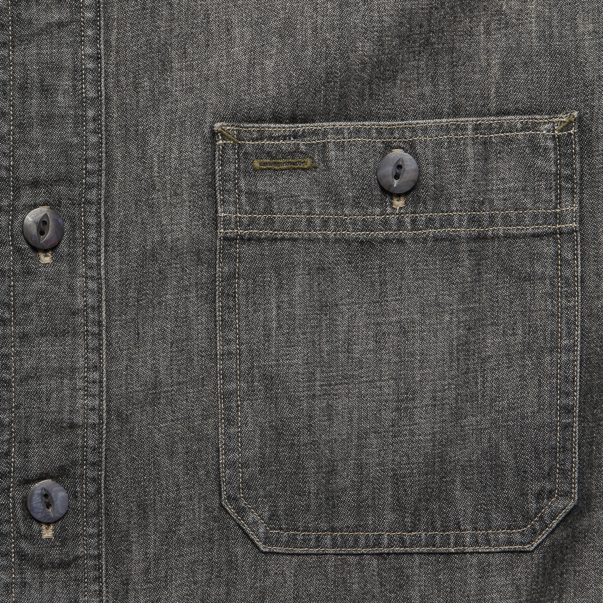 Denim Workshirt - Black