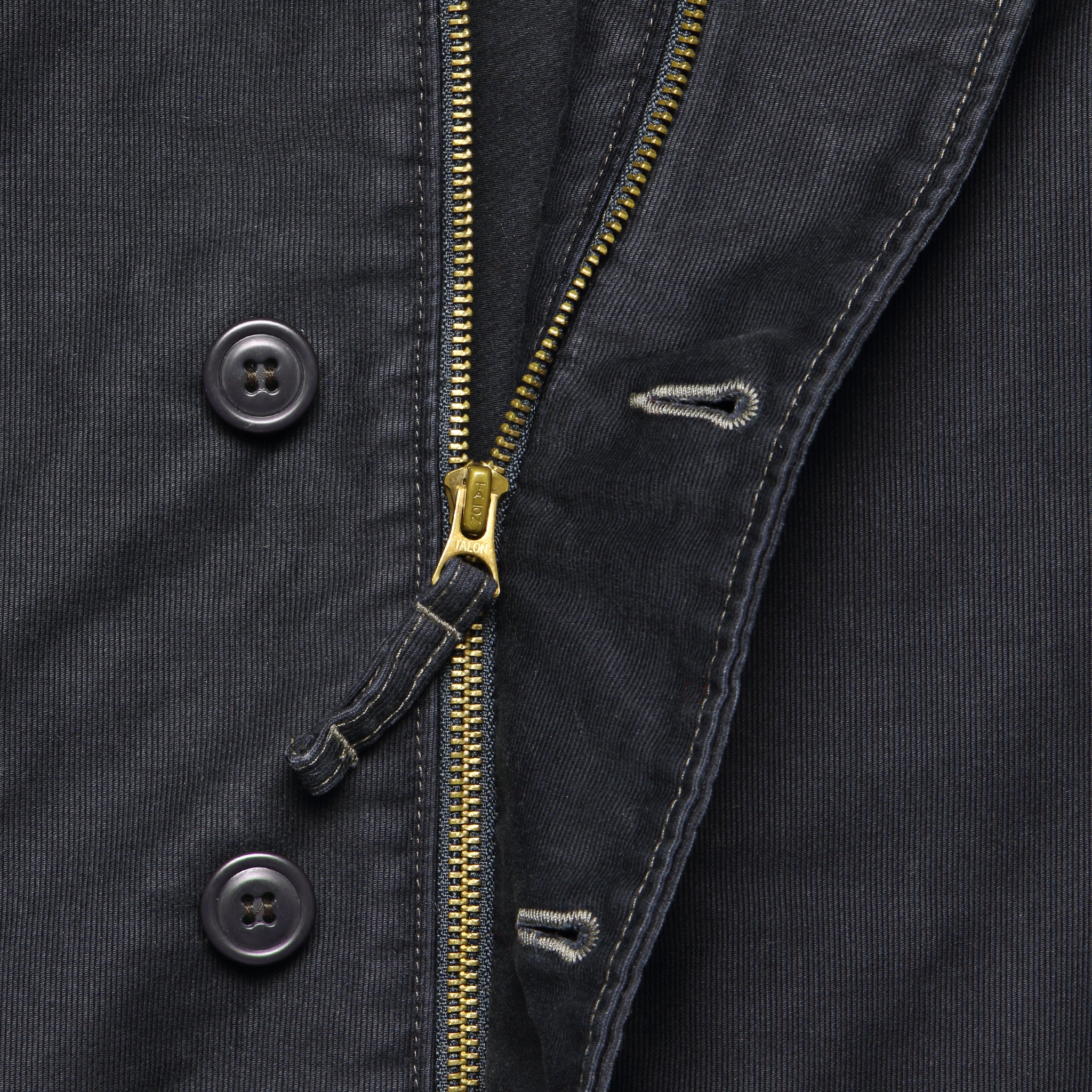 Corduroy Collar Deck Jacket - Navy - RRL - STAG Provisions - Outerwear - Coat / Jacket