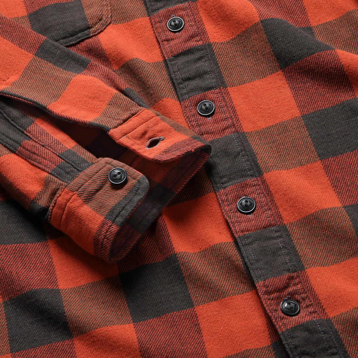Farrell Plaid Workshirt - Red/Black