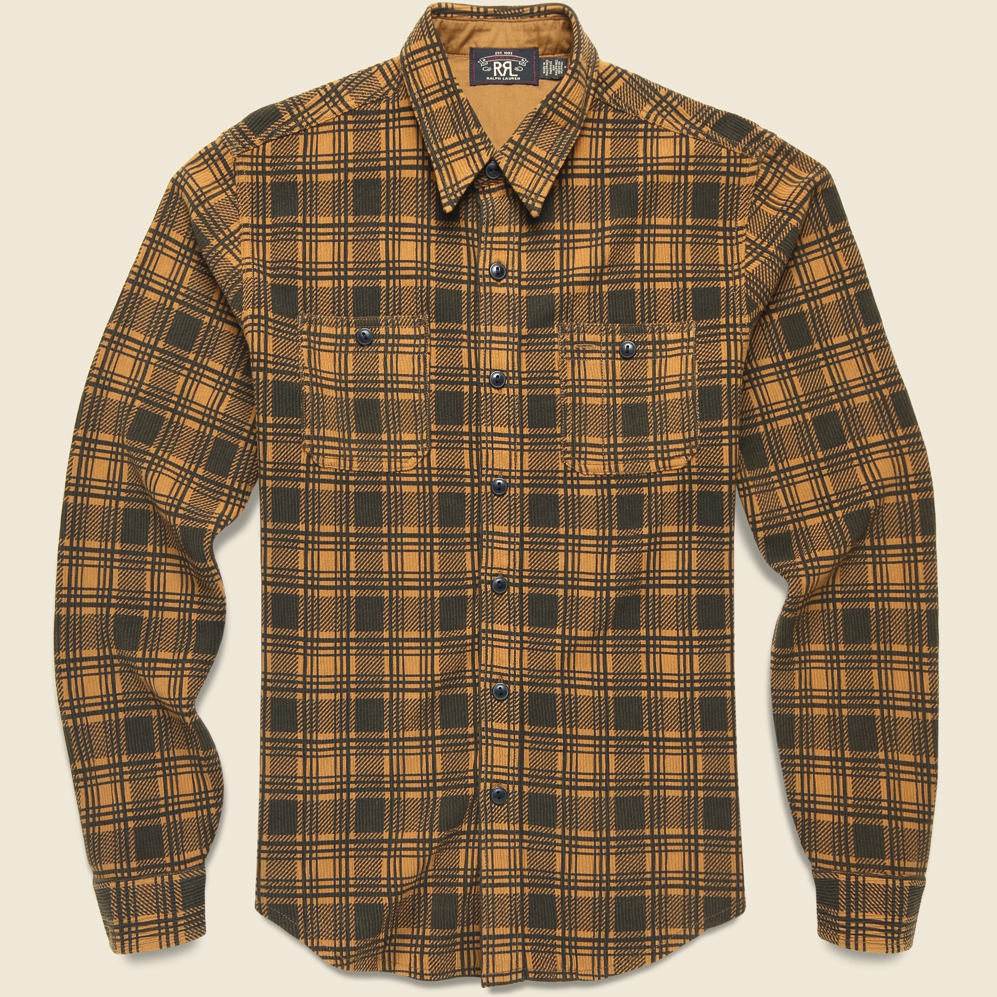 Houston Workshirt - Gold/Black Houston Workshirt - Gold/Black