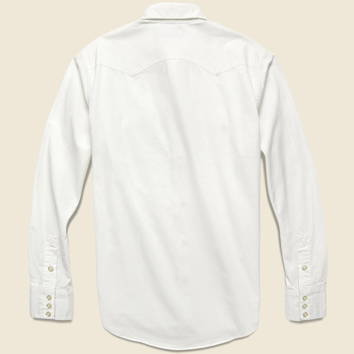 Slim Fit Western Shirt White