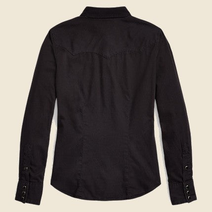 Buffalo Western - Black - RRL - STAG Provisions - W - Tops - L/S Woven