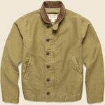 Corduroy Collar Deck Jacket - Khaki (Copy) - RRL - STAG Provisions - Outerwear - Coat / Jacket