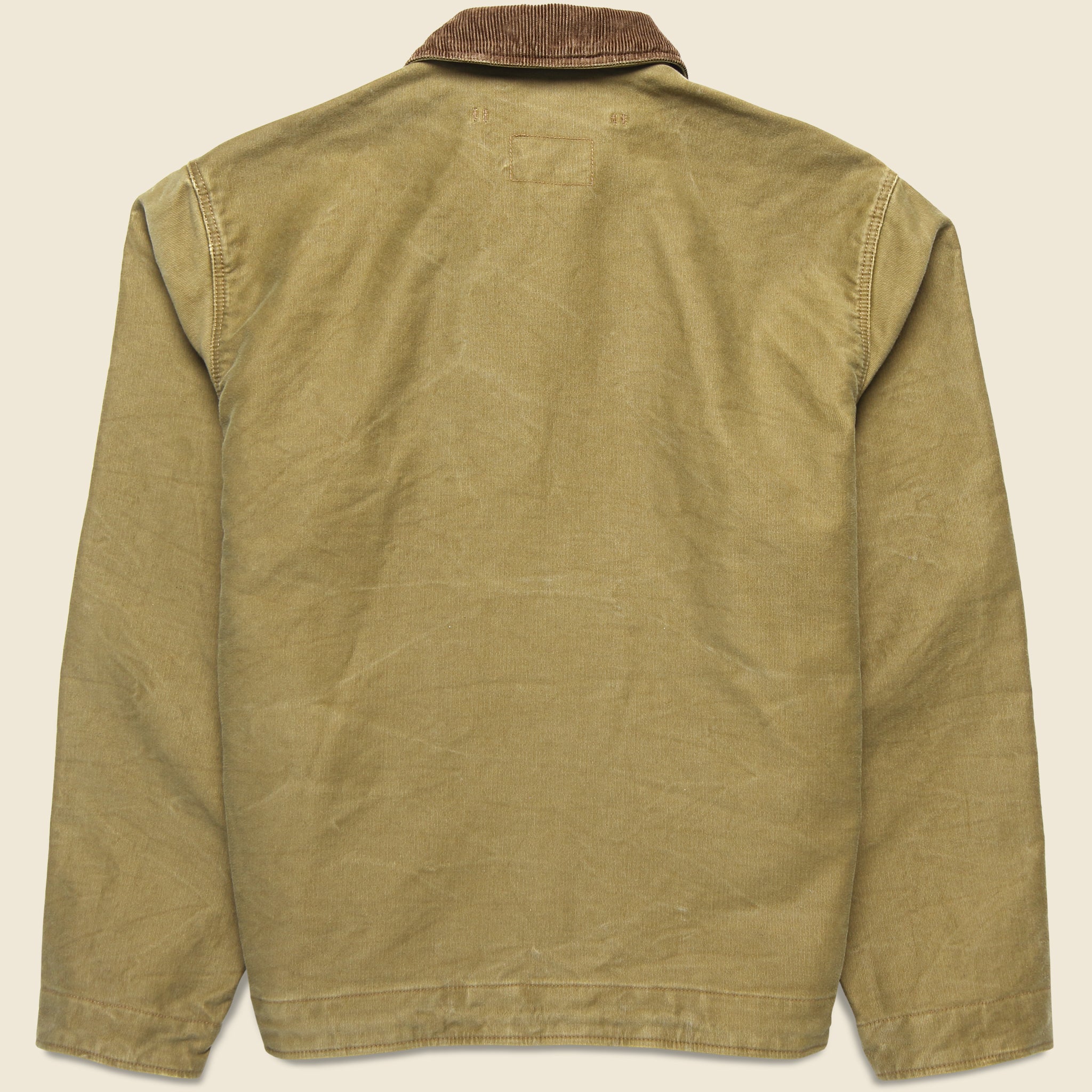 Corduroy Collar Deck Jacket - Khaki (Copy) - RRL - STAG Provisions - Outerwear - Coat / Jacket