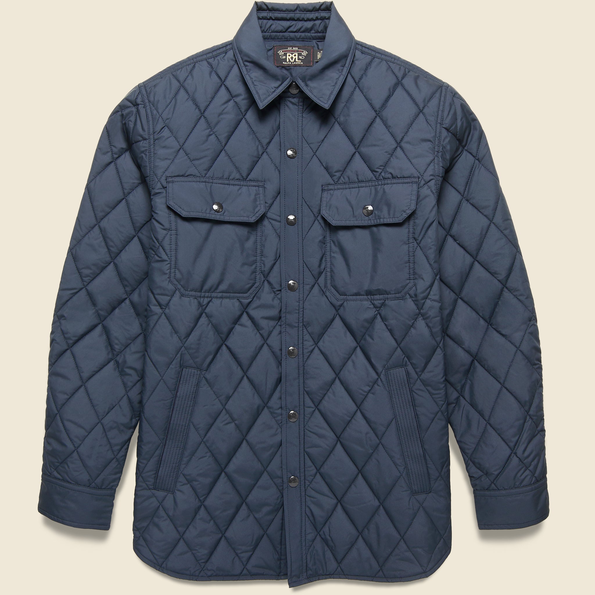 Knox Shirt Jacket - Navy - RRL - STAG Provisions - Outerwear - Shirt Jacket