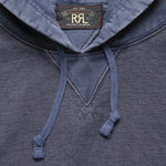 Two-Tone Fleece Hoodie - Navy - RRL - STAG Provisions - Tops - Fleece / Sweatshirt